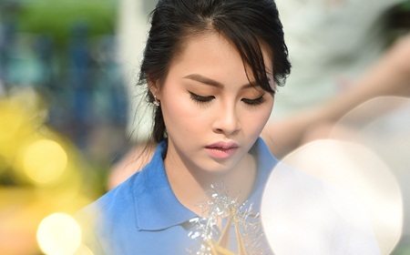 Hoa hậu Biển Thùy Trang mang Trung thu đến các bệnh nhi