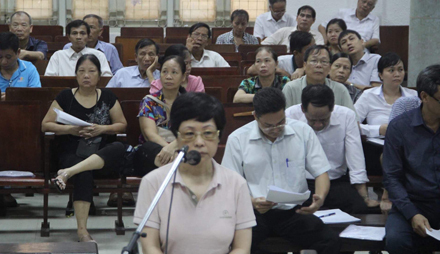 Cựu ĐBQH Châu Thị Thu Nga phủ nhận việc lừa đảo