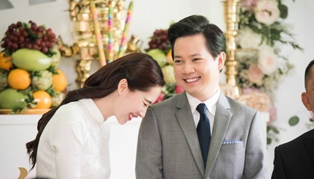 Hoa hậu Thu Thảo nhắn nhủ ngọt ngào tới ông xã Trung Tín trước ngày cưới