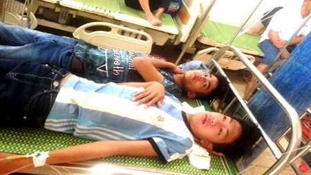 15 người phải nhập viện cấp cứu do đàn ong rừng tấn công