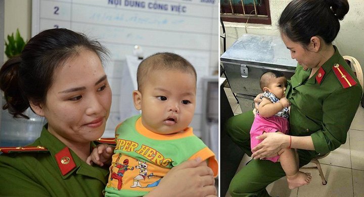 Vụ bé trai bị bỏ rơi được nữ thiếu úy cho bú: Xuất hiện người đàn ông xưng bố đến xin 