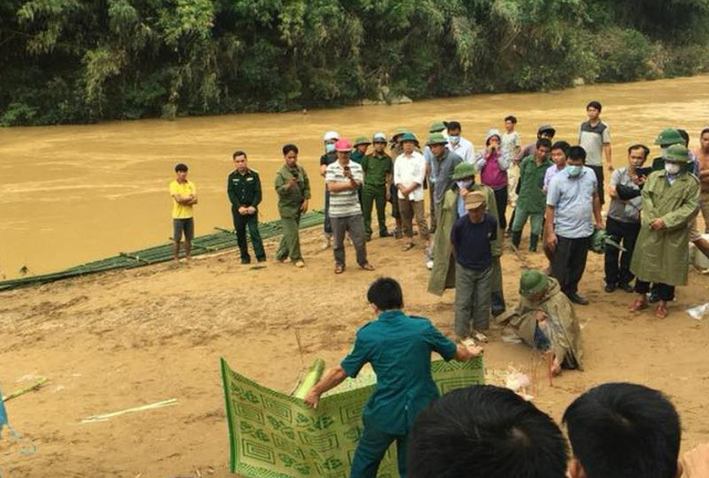 Giám định ADN thi thể nghi là cán bộ biên phòng bị lũ cuốn mất tích