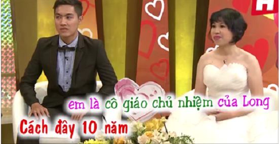 Cô giáo chủ nhiệm cưới cậu học trò sau 10 năm