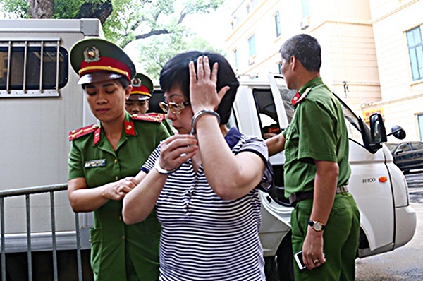 Sợ án phạt tù chung thân, bà Châu Thị Thu Nga kháng cáo