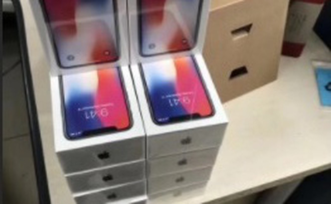 Apple bắt đầu “trả” iPhone X cho khách hàng đặt online