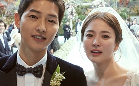 Song Joong Ki - Song Hye Kyo chính thức công bố ảnh cưới đẹp