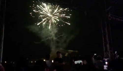 Công an xác minh vụ Mường Thanh tự ý bắn pháo hoa ngày Đại hội nội bộ