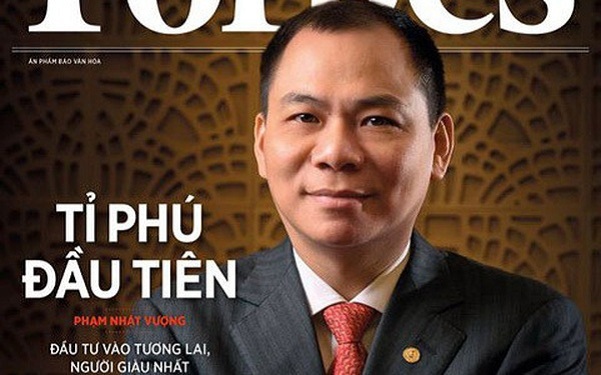 Tỷ phú Phạm Nhật Vượng vượt ông Donald Trump, xếp hạng giàu thứ 664 thế giới