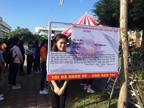 Hơn 1.000 người đăng ký hiến mô, tạng trong Ngày hội