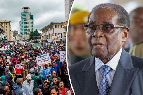 Tổng thống Zimbabwe rời khỏi dinh thự trong khi bị quân đội quản thúc