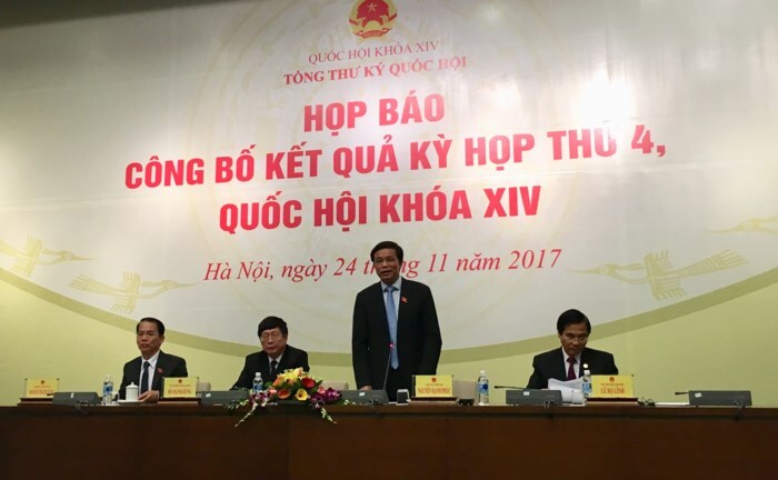 Quốc hội vẫn đang xem xét tư cách đại biểu đối với bà Phan Thị Mỹ Thanh
