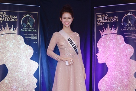 Liên Phương được chọn trình diễn tài năng đêm chung kết World Miss Tourism Ambassador 2017