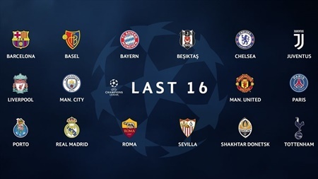 Champions League: Xác định 16 đội vào vòng knock-out