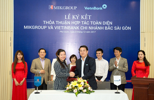 MIKGroup ký kết thỏa thuận hợp tác toàn diện với Viettinbank
