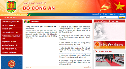 Bộ Công an bác bỏ thông tin khởi tố ông Phùng Đình Thực và ông Đỗ Văn Hậu