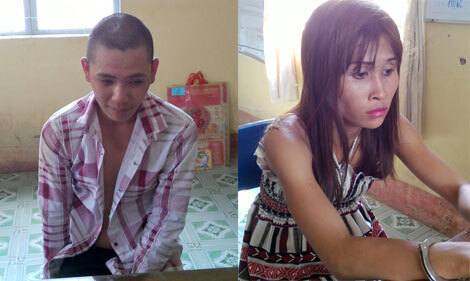 Bắt cặp đôi dọa tạt axit cả nhà để cưỡng đoạt tài sản