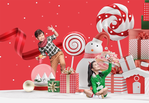 Vincom rực rỡ đón mùa giáng sinh nhiệm màu 2017