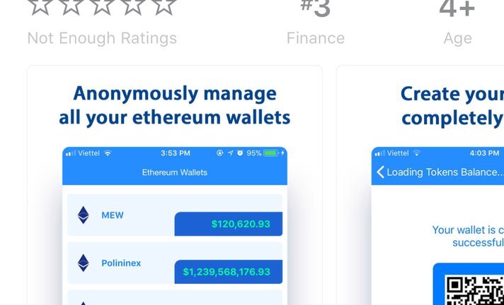Ví điện tử giả mạo của lập trình viên người Việt 