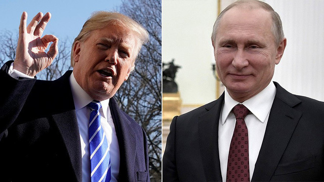 Tổng thống Nga Putin điện đàm cảm ơn Tổng thống Mỹ Trump vì giúp phá âm mưu khủng bố