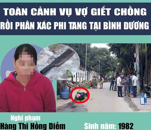 Infographic: Toàn cảnh vụ vợ giết chồng rồi phân thi thể phi tang tại Bình Dương