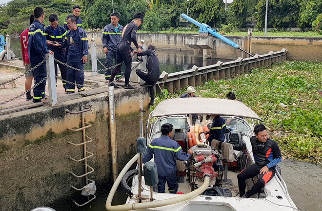 Cô gái 20 tuổi nhảy xuống sông Sài Gòn nghi tự tử