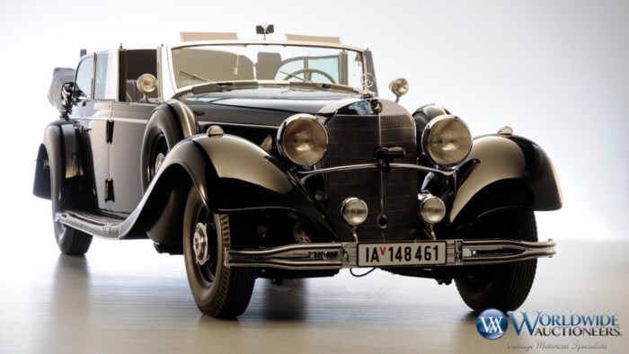 Siêu xe Mercedes-Benz 770K của Hitler sắp được bán đấu giá