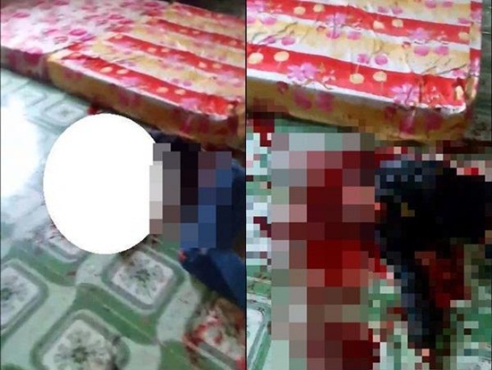 Chồng treo cổ tự tử ngoài vườn, vợ cũ bị chém tử vong trong nhà