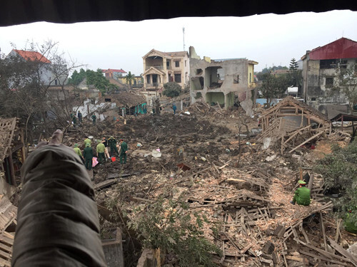 Khởi tố, bắt tạm giam chủ vựa phế liệu gây nổ ở Bắc Ninh