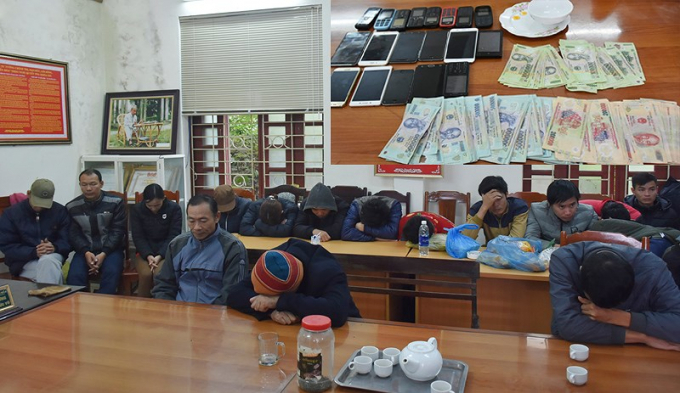 Triệt phá sới bạc