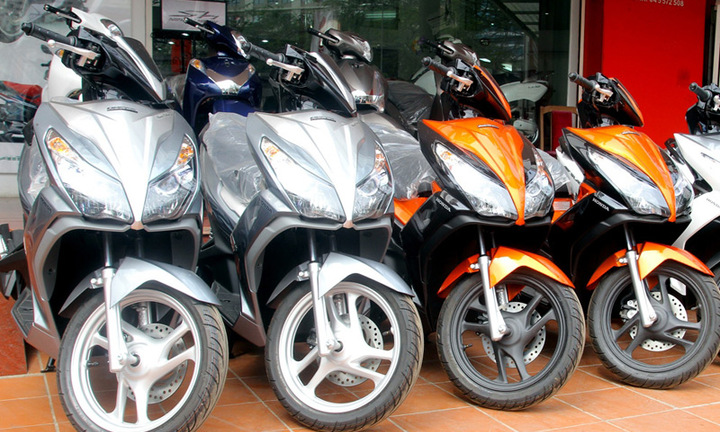 Trung bình mỗi tháng, người Việt mua hơn 270.000 xe máy 