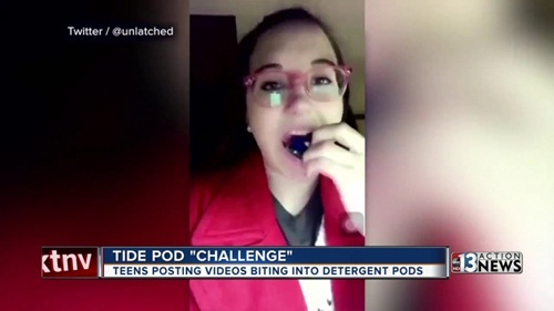 Giới trẻ Mỹ thách thức nhau nhai gói giặt tẩy: 10 người tử vong