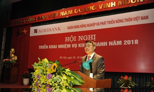 Agribank tổ chức Hội nghị triển khai nhiệm vụ kinh doanh năm 2018