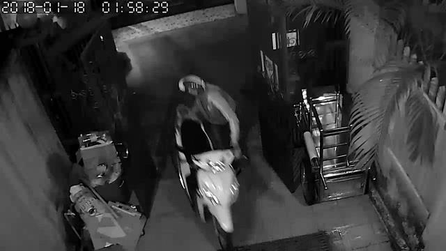 Camera ghi hình băng trộm 3 lần đột nhập nhà dân 