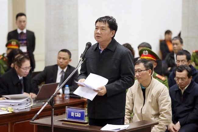 Phiên tòa xét xử bị cáo Đinh La Thăng và đồng phạm: