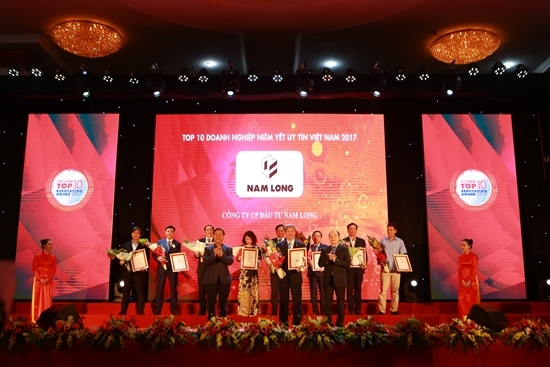 Nam Long nhận cú đúp giải thưởng danh giá