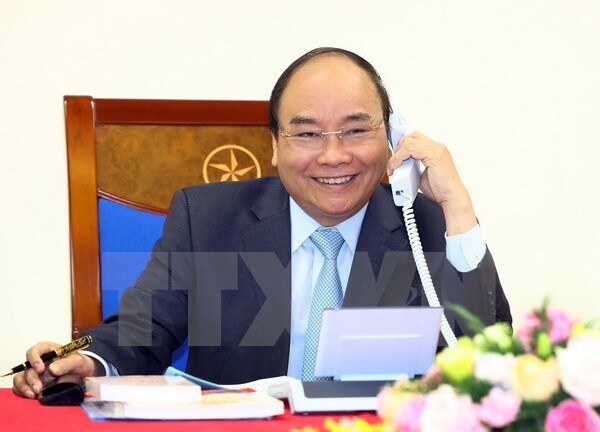 Thủ tướng Nguyễn Xuân Phúc trực tiếp gọi điện chúc mừng đội tuyển U23 Việt Nam