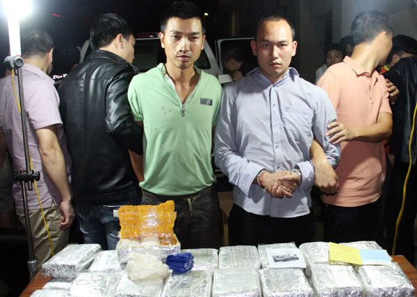 Triệt phá đường dây vận chuyển ma túy trị giá 20 tỷ đồng