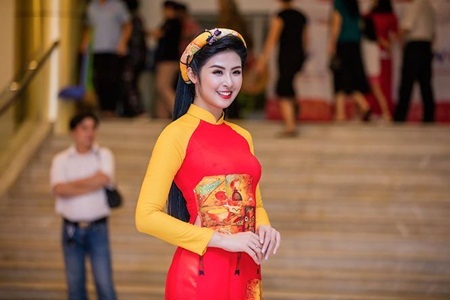 Ngọc Hân: Gây tranh cãi khi đăng quang vẫn trở thành “hoa hậu áo dài” muôn người yêu mến