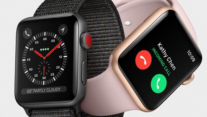 Apple Watch bán 8 triệu đồng hồ thông minh trong 3 tháng cuối năm 2017