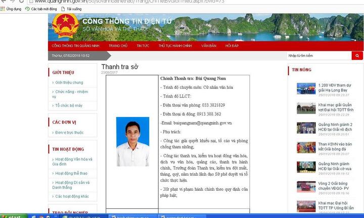 Quảng Ninh: Chánh Thanh tra sở VH-TT bị “tố” nhận phong bì để “bỏ qua lỗi”