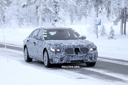 Phiên bản Mercedes-Benz S-Class mới rò rỉ hình ảnh đầu tiên