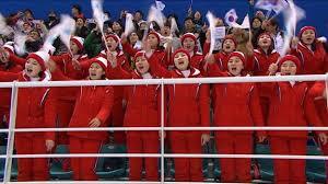 Video: Màn cổ vũ tập thể có một không hai của Triều Tiên tại Olympic 2018
