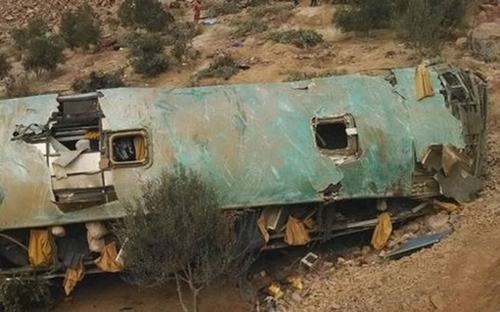 Tai nạn xe buýt thảm khốc ở Peru, ít nhất 44 người chết