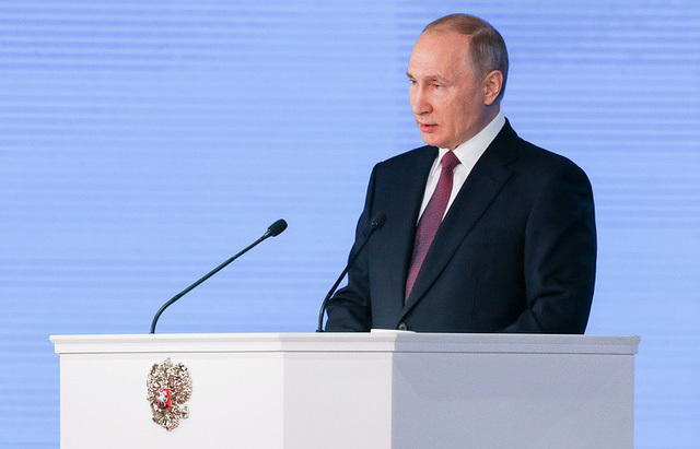 Tổng thống Putin tuyên bố chỉ sử dụng vũ khí hạt nhân như một biện pháp đáp trả