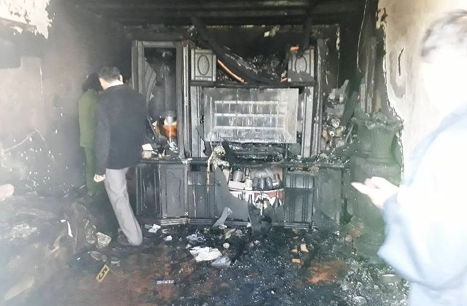 Ảnh khám nghiệm hiện trường vụ án mạng cháy biệt thự cổ, 5 người chết ở Đà Lạt
