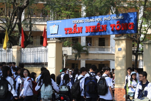 Toàn bộ học sinh trường THPT Trần Nhân Tông chuyển chỗ học sau sự cố sập vữa