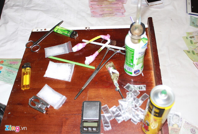 Đột kích khách sạn, bắt quả tang 5 người đang giao dịch ma túy