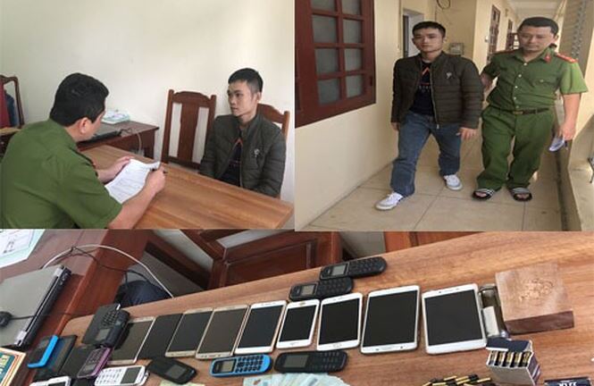 Triệt phá sới xóc đĩa, thu giữ súng Col và 98 viên đạn