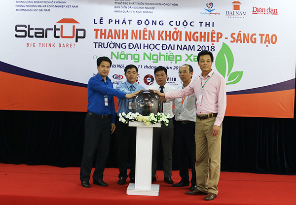 Phát động cuộc thi “Thanh niên khởi nghiệp - Sáng tạo Đại Học Đại Nam 2018”