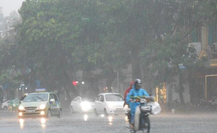 Dự báo thời tiết 26/4: Bắc Bộ tiếp diễn mưa dông